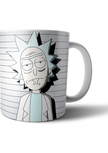 Rick And Morty Kupa Bardak Model 10