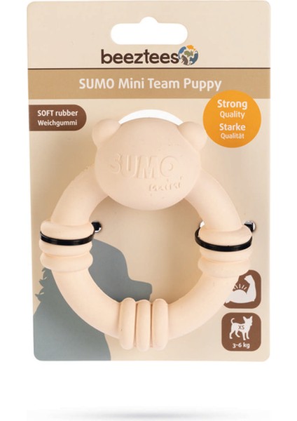 Techmrt Beeztees Sumo Mını Dental Oyuncak Pembe 9,5X10,5