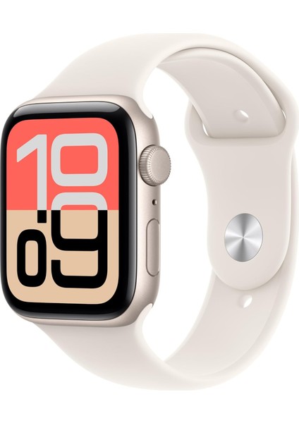 Se 3 Gps 40 mm Yıldız Işığı Alüminyum Kasa Akıllı Saat ve Yıldız Işığı Spor Kordon - S/m. Fitness ve Uyku Takibi, Kalp Atış Hızı Takibi, Hep Açık Ekran, Suya Dayanıklı Tasarım