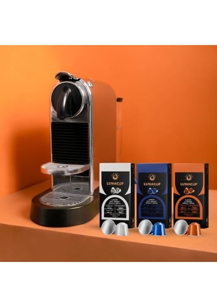 Luwacof Noir Essence Kapsül Kahve 10'lu (Nespresso Uyumlu) fiyatları