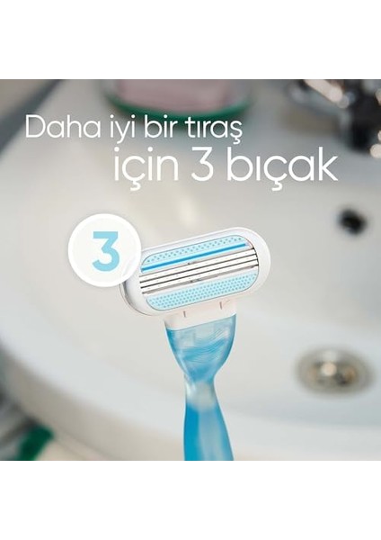 Gillette Venus Yedek Kadın Tıraş Bıçağı 4'lü modelleri