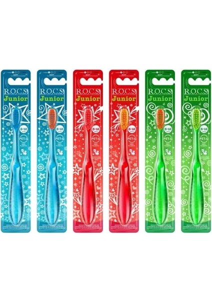 R.o.c.s Junior Diş Fırçası Yumuşak/soft 6-12 Yaş Asorti-1 Adet