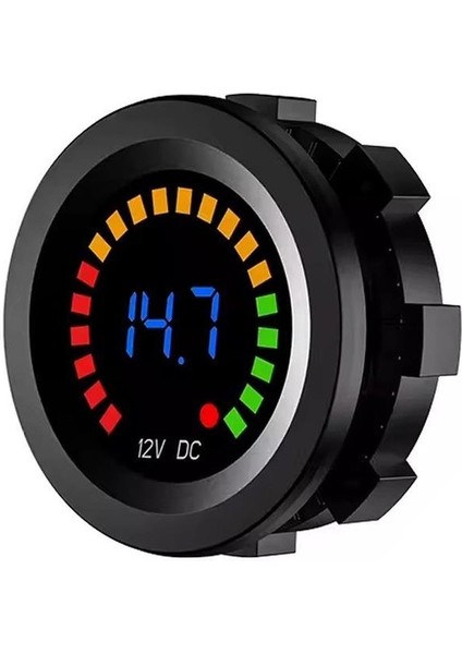 IC-230E 6-18 Volt Voltmetre Pano Tipi Akü Göstergeli 28 mm fiyatları