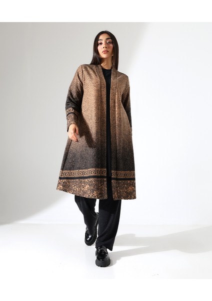 Kadın Hırkalı Üç Parça Tesettür Büyük Beden Anne Takım modelleri