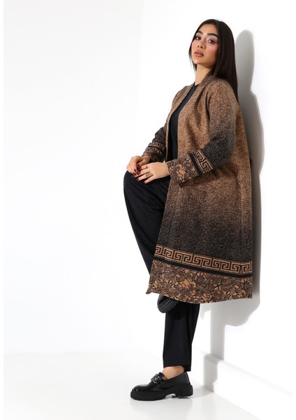 Kadın Hırkalı Üç Parça Tesettür Büyük Beden Anne Takım indirimleri