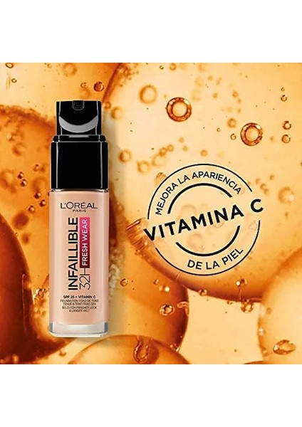 L'oréal Parıs Infaillible 32H Fresh Wear C Vitaminli Fondöten - 200 Golden Sand 30 ml