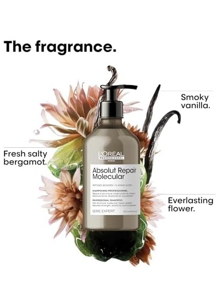 L'oréal Professionnel Paris Serie Expert Absolut Repair Molecular Tüm Yıpranmış Saçlar Için Arındırıcı Refill Şampuan 500ML fiyatları