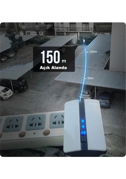 Kablosuz Su Geçirmez IP44 Kapı Zili – 150M Çekim Mesafesi, LED Işıklı, Şık ve Dayanıklı Tasarım fırsatları