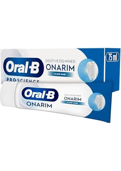 Oral-B Diş Macunu Diş Eti ve Diş Minesi Onarım 75 ml modelleri