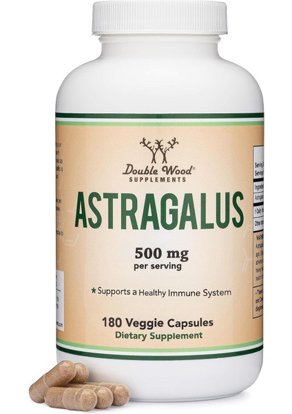 Immune Boosting Astragalus 500MG 180 Caps