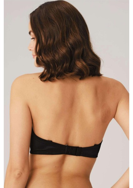 Balenli Desteksiz Dolgusuz Askısız Straplez Yumuşak Süngerli Günlük Klasik T-Shirt Sütyeni fırsatları