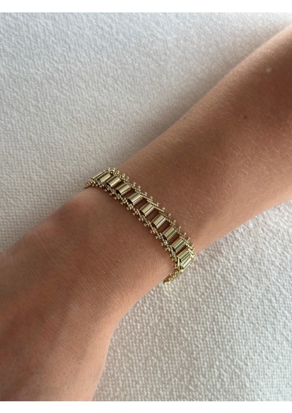 14 K Altın Kaplama Xuping Bileklik