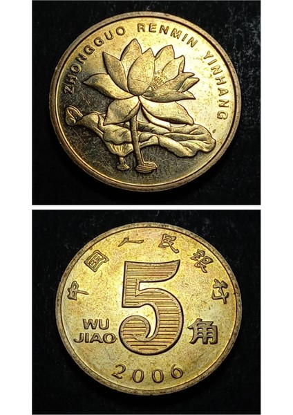 3996368F3D57AEE821 2006 Çin 5jiao Çil Eski Yabancı Madeni Para