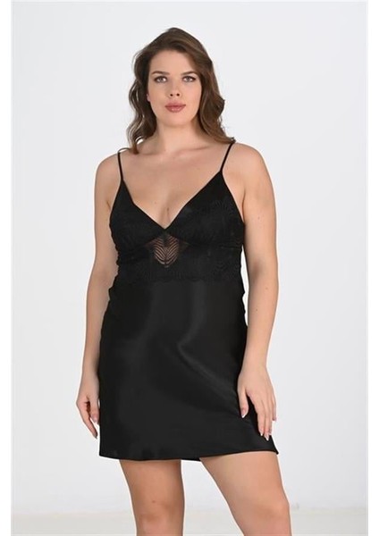 2'li Siyah Sabahlık Takımı Bigsize 6213