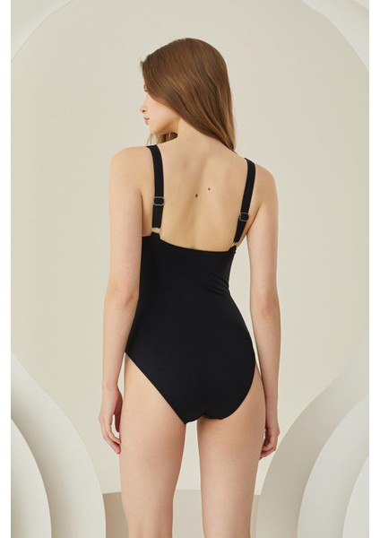 Özel Tasarım Şık Toparlayıcı Büzgülü Mayo