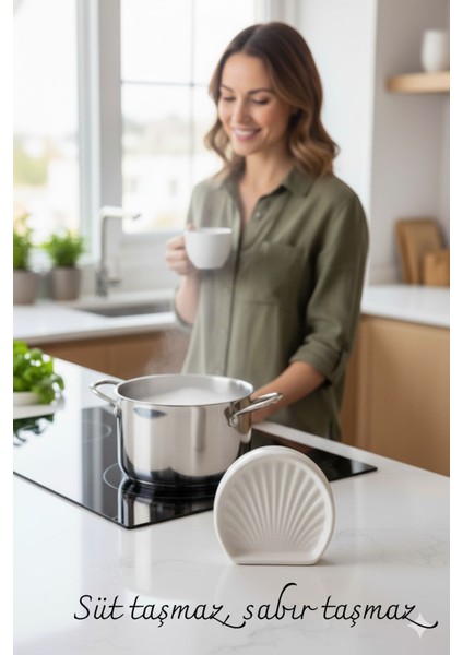 Süt Taşırmaz Seramik – Seramik Süt Taşı - Kaynamayı Önleyen Akıllı Mutfak Yardımcısı 722254