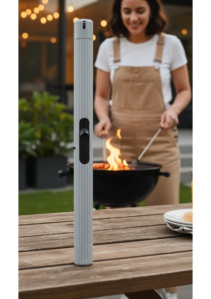 Slim Çakmak - Barbekü, Pipo ve Mutfak Kullanımı Için 21 cm Uzunlukta Gazlı Mangal Çakmağı 722263 modelleri