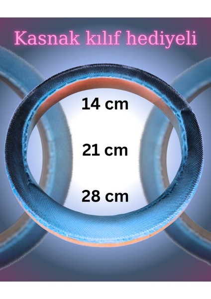 Üçlü Set Yuvarlak Sihirli (Iğneli / telli / vida sız) Punch Nakış Kasnak (Iç Çap:14-21-28 Cm)