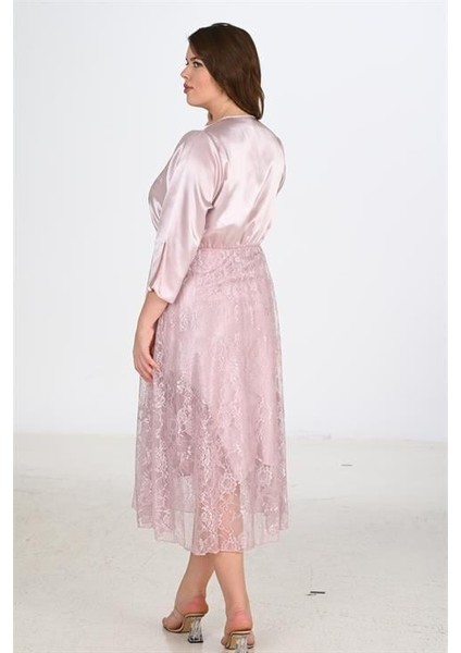 2'li Pudra Sabahlık Takımı Bigsize 6220