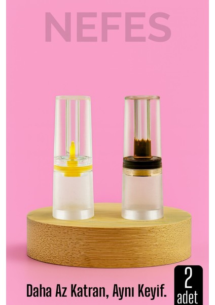 2'li Filtreli Ağzılık Extra Güçlü Sigara Filtresi 722250