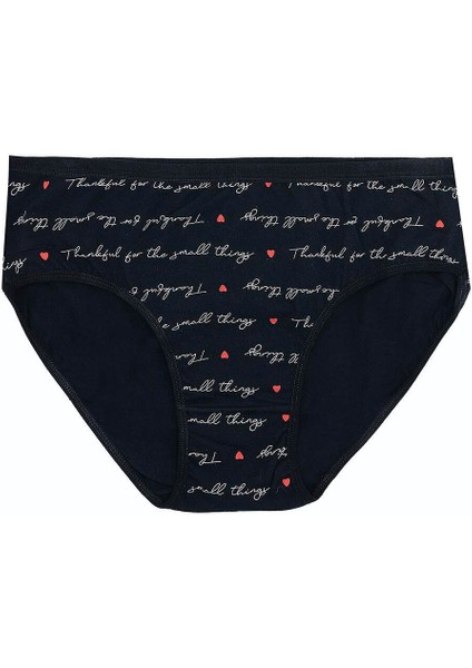 Büyük Beden Pamuklu Likralı Karışık Renkli 3'lü Külot fırsatları