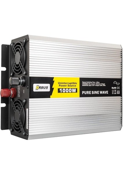 TSI1000W 12 Volt 1000 Watt Tam Sinüs Şarjlı Inverter
