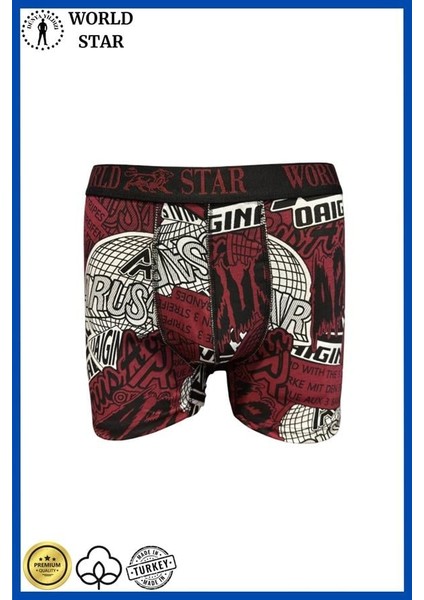 Likralı Pamuklu Renkli Erkek Boxer fiyatları