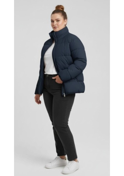 Kadın Şişme Mont Silikon Elyaflı Su Itici Kumaş fiyatları