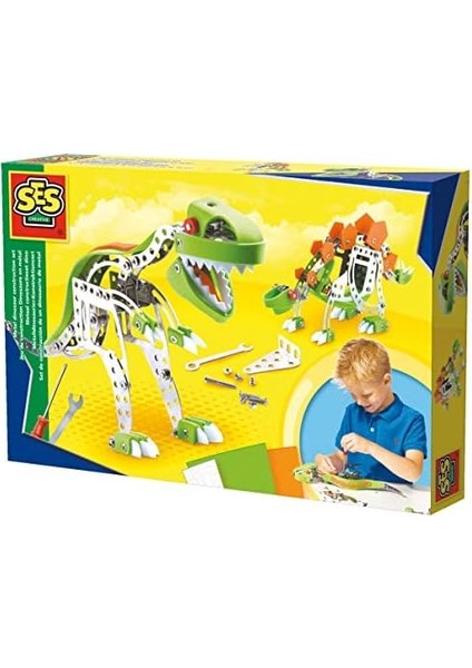Metal Montaj Seti, Dinozorlar modelleri