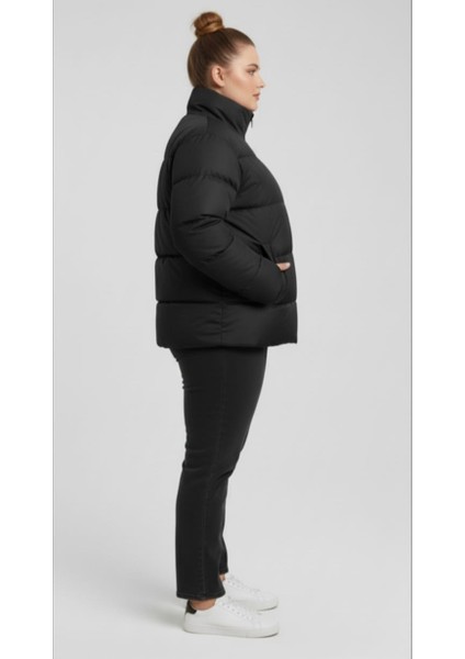 Kadın Şişme Mont Silikon Elyaflı Su Itici Kumaş fiyatları