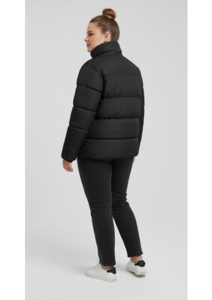 Kadın Şişme Mont Silikon Elyaflı Su Itici Kumaş fırsatları