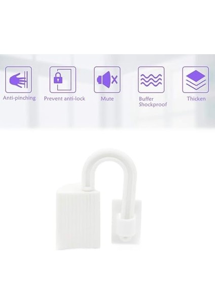 Bolivia's Parmak Koruyucu, 10 Adet Kendinden Yapışkanlı Kapı Güvenlik Aparatı, Çocuklar Için Baby Safety Products, Menteşe Koruyucu ile Parmak Sıkışmasını Önleyen, Dayanıklı Abs Malzemeden Üretilmiş fiyatları