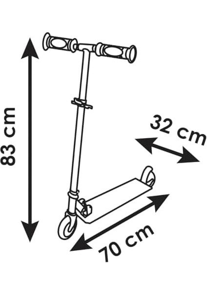 750377, Smoby Gabby's Dollhouse, Katlanabilir, 3 Kademeli Gidon Ayarı, Freni, Kaymaz Ayak Dayama Yeri, Ergonomik Tutma Kolu, Max 50 kg Kapasite fiyatları