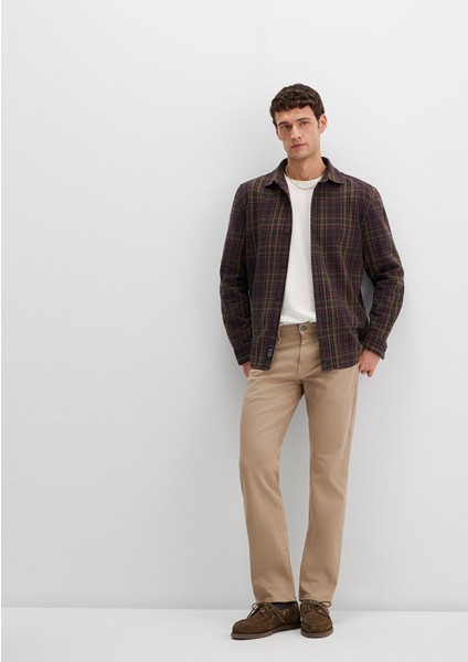 Hunter Koyu Bej Comfort Gabardin Pantolon 0020232492