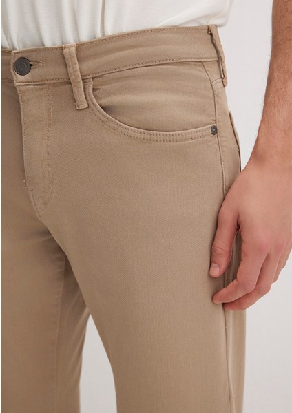 Hunter Koyu Bej Comfort Gabardin Pantolon 0020232492