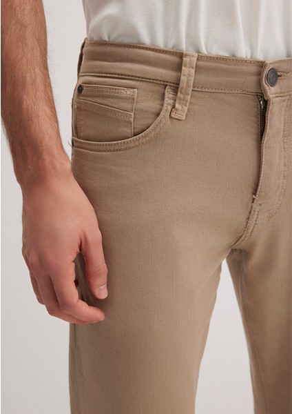 Hunter Koyu Bej Comfort Gabardin Pantolon 0020232492