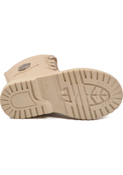 Bej Içi Polarlı Çocuk Bot Geniş Kalıp 24028 P indirimleri