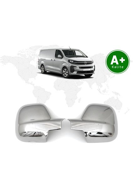Opel Vivaro Krom Ayna Kapağı 2021 Model ve Sonrası
