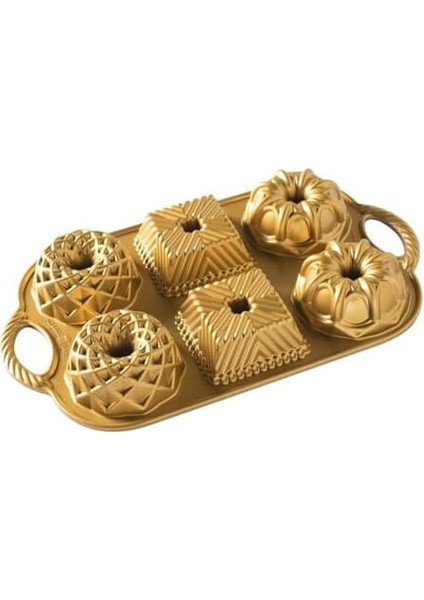 Ware Backform Geo Bundtlette, 27,9 cm x 17,8 Cm, Nw 91277 modelleri