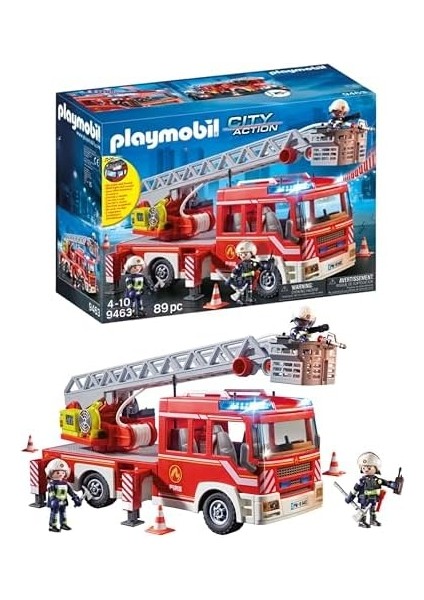 City Action 9463 Işıklı ve Sesli, Merdivenli Itfaiye Aracı, 5 Yaşından Itibaren fiyatları