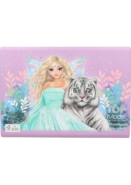 12708 Fantasy Tiger - Mektup Kağıdı Seti, 3 Tasarım ve Zarf Içerisinde 24 Mektup Kağıdı Dahil fiyatları