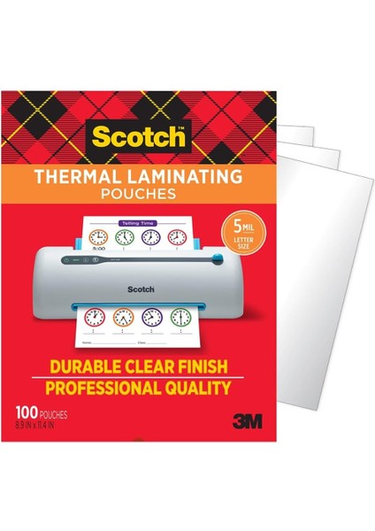 Thermo Torba 5 Mil, 8,9 x 11.4-Inç 100-PACK