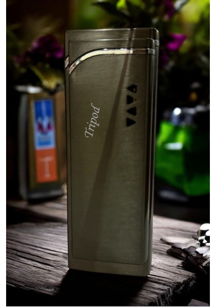 Metal Tek Pürmüz Isme Özel Puro Çakmağı modelleri