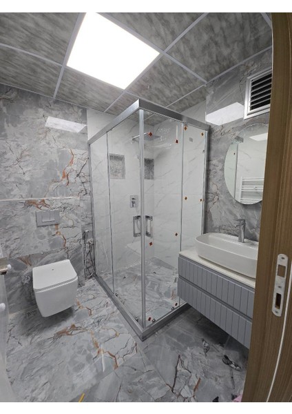 Duşakabin Porto Serisi N-053 Siyah 2 Sabit2 Kayar modelleri