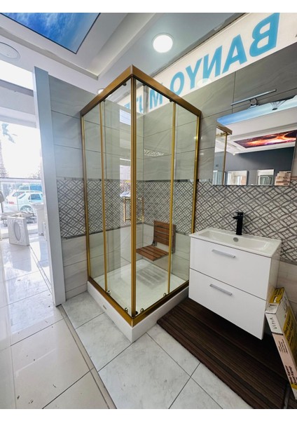 Duşakabin Porto Serisi N-053 Siyah 2 Sabit2 Kayar fırsatları