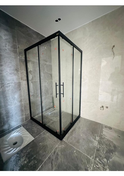 Duşakabin Porto Serisi N-053 Siyah 2 Sabit2 Kayar indirimleri