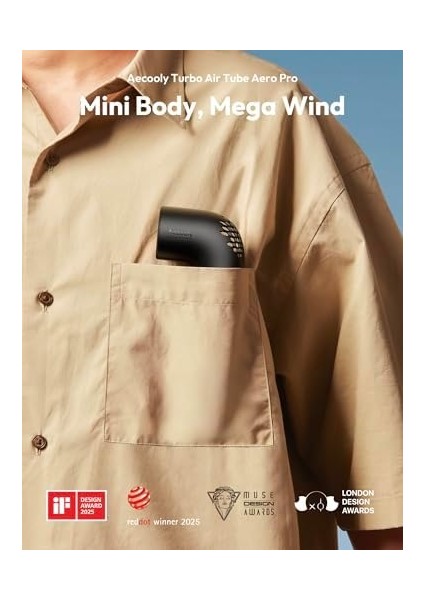 Taşınabilir Taşınabilir Fan, Güçlü Turbo Mini Fan, 19000 Rpm Yüksek Hızlı Aero Pro, 15H Maksimum Soğutma Süresi, 6 Hız Kılıf, Cep Şarj Edilebilir Kişisel Küçük Seyahat Hediyeleri fiyatları