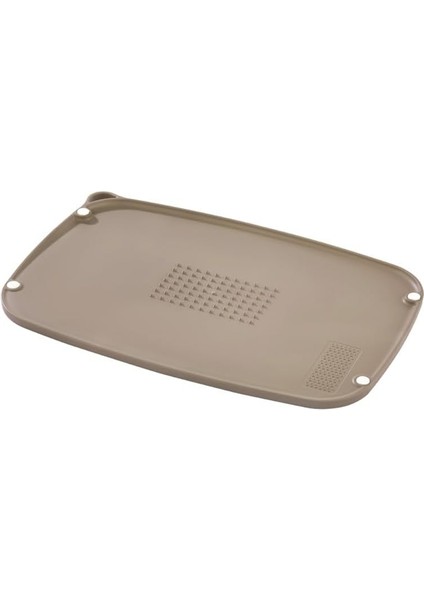 Çift Taraflı Kaydırmaz Kesim Panosu – Sarımsak Rendeleme Bölmeli, Et ve Balık Sabitleyici Dikenli, Sıvı Bariyerli, Çift Yüzeyli Doğrama Tahtası, Gıda Güvenli, Kaydırmaz Cotalı Prat