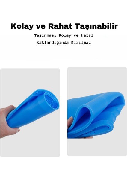 Silikon Bakım ve Tamir Matı – Isıya Dayanıklı, Manyetik Alanlı, Kapaklı Bölmeli, Lehim ve Elektronik Tamir Için Ideal**