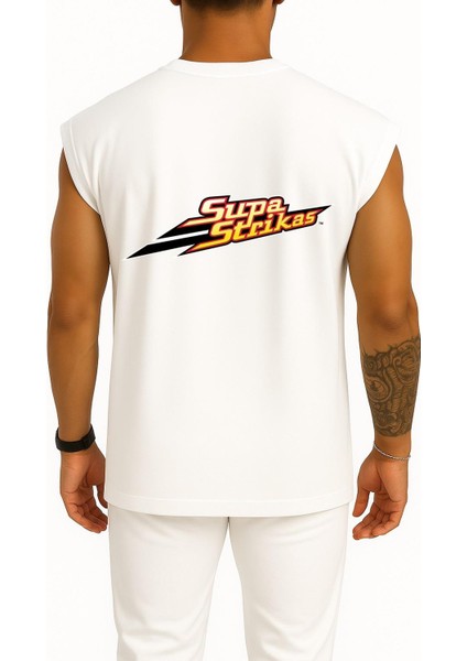Oversize Supa Strikas Cep ve Sırt Tasarımlı Atlet fiyatları